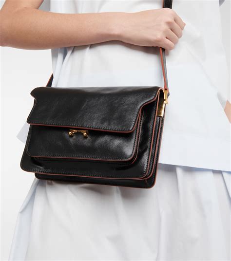 marni leather trunk bag.